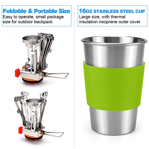 Portable Cookware Set for Camping and Hiking