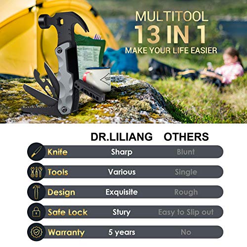 13-in-1 Survival Multi-tool for Preppers and Outdoorsmen