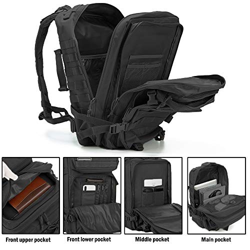 45L Tactical Backpack - Molle Army Assault Pack