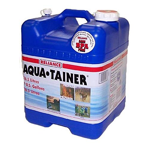 Reliance Aqua Tainer: 7 Gal Water Container (4 Pack)