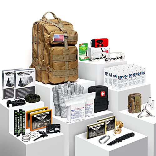 EVERLIT 72 Hours Emergency Kit - Ultimate Prepper's Go Bag