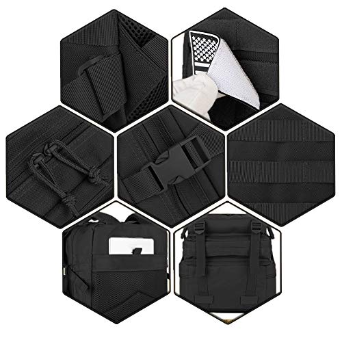 45L Tactical Backpack - Molle Army Assault Pack
