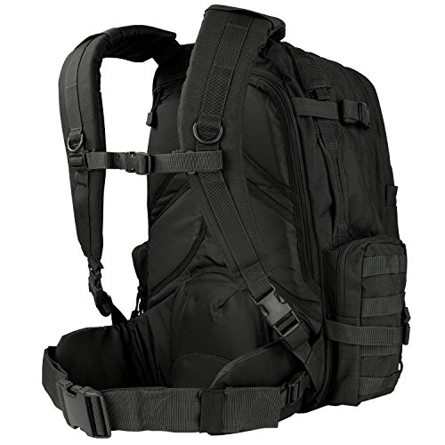 Condor 3 Day Assault Pack - Black, 3038 Cubic Inch