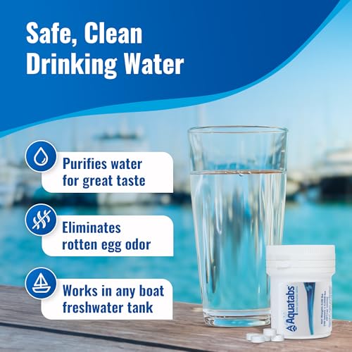 Aquatabs Marine Water Purification Tablets - 397mg 100ct