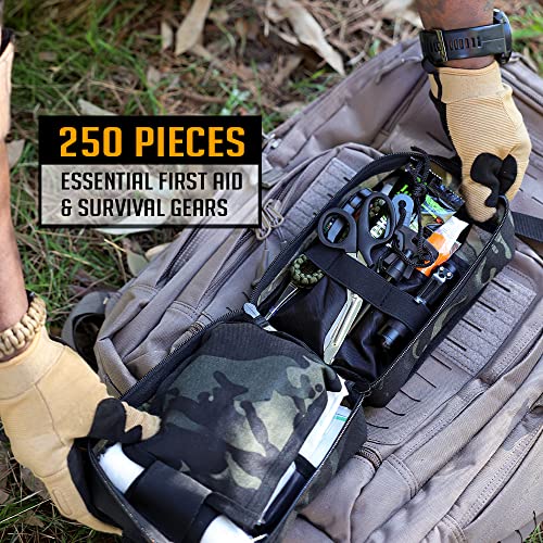 EVERLIT 250-Piece IFAK Survival Kit for Preppers