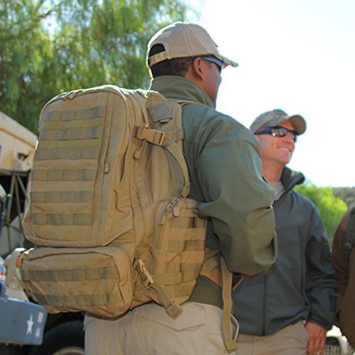 Condor 3 Day Assault Pack - Black, 3038 Cubic Inch