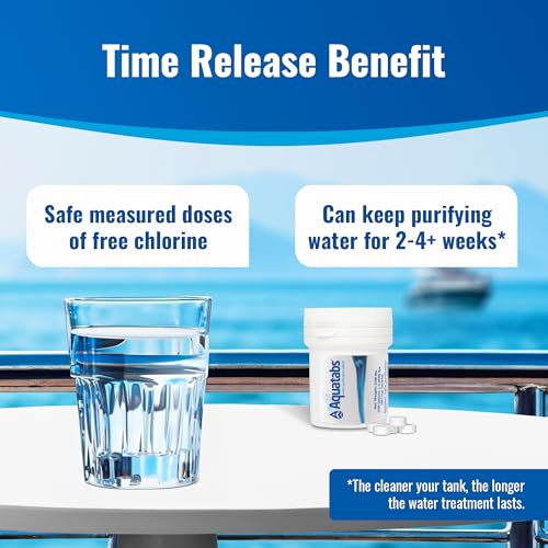 Aquatabs Marine Water Purification Tablets - 397mg 100ct