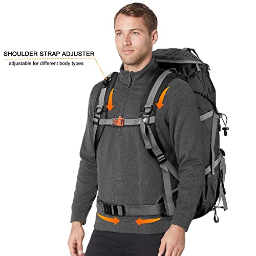 Loowoko 50L Waterproof Hiking Backpack: Essential Camping Gear