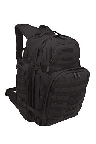 SOG Barrage Tactical Backpack, 64.3L Storage, Black