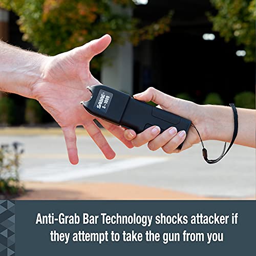SABRE Stun Gun with Flashlight and Anti-Grab Technology