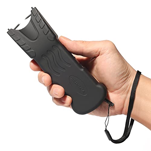 VIPERTEK Black Stun Gun with LED Flashlight