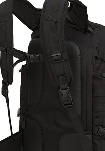SOG Barrage Tactical Backpack, 64.3L Storage, Black