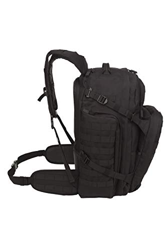 SOG Barrage Tactical Backpack, 64.3L Storage, Black