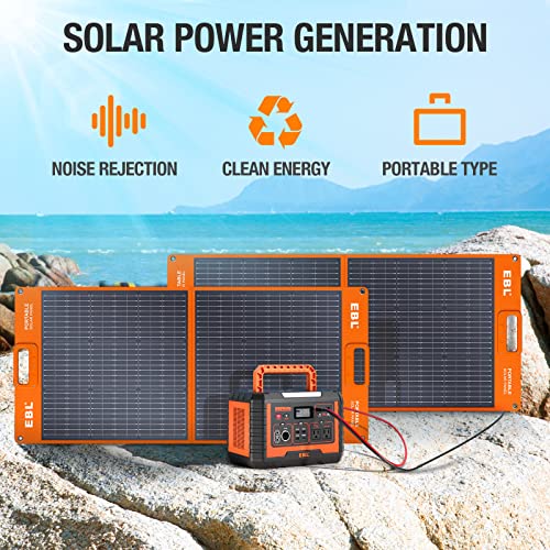 1000W Solar Portable Generator for Preppers