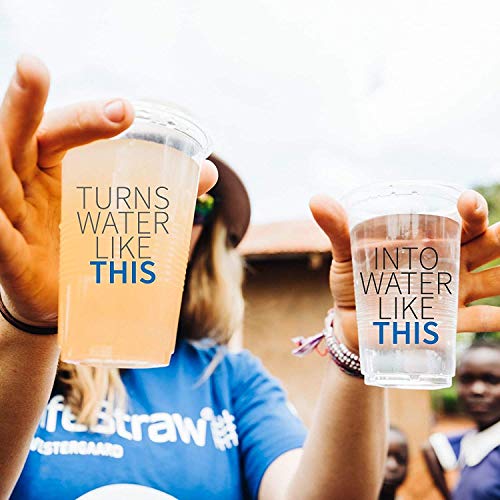 LifeStraw Water Filter: Hiking, Camping, Travel, Emergency, 1 Pack
