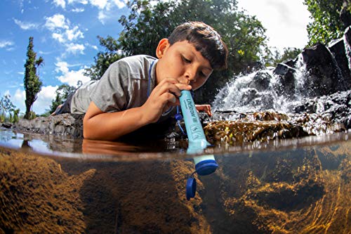 LifeStraw Water Filter: Hiking, Camping, Travel, Emergency, 1 Pack