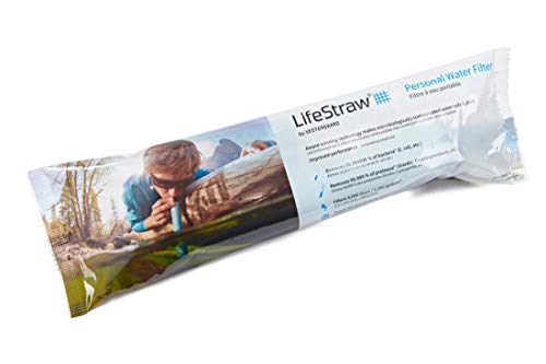 LifeStraw Water Filter: Hiking, Camping, Travel, Emergency, 1 Pack