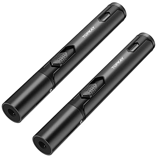 Adjustable Windproof Torch Lighters, 2 Pack