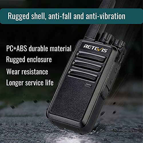 Retevis RT68 Walkie Talkies 6 Pack Rechargeable