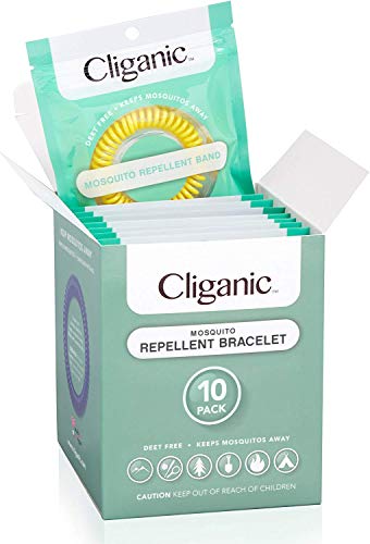 10-Pack Natural Mosquito Repellent Bracelets