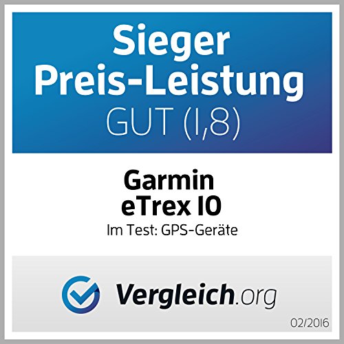 Garmin eTrex 10 Handheld GPS - Long-lasting Battery