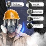 AMZYXUAN Full Face Gas Mask with Carbon Filter