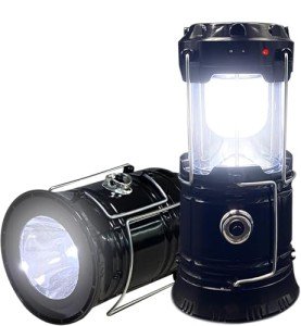 Collapsible Camping Lantern Set - Solar USB Rechargeable