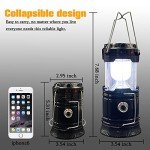 Collapsible Camping Lantern Set - Solar USB Rechargeable