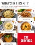 ReadyWise 124 Serving Ultimate Preparedness Pack, 25 Year Shelf Life