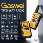 Gaswei G2Pro+ Waterproof Floating Walkie Talkies (4 Pack)