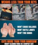 Campers' Chain Saw for Survival and Camping