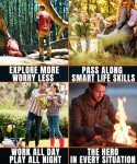 Campers' Chain Saw for Survival and Camping