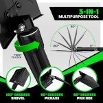 Rhino USA Military Folding Survival Shovel