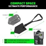 Rhino USA Military Folding Survival Shovel