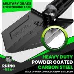 Rhino USA Military Folding Survival Shovel