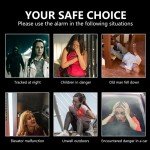 Women's Emergency Defense Alarm with LED Light