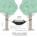 Versatile Camping Hammock with Mosquito Net and Rainfly