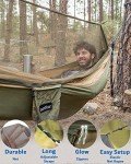 Sunyear Portable Camping Hammock with Rain Fly