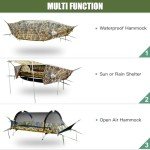 Lightweight Hammock Tent with Mosquito Net & Rainfly