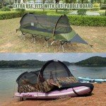 Lightweight Hammock Tent with Mosquito Net & Rainfly