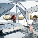 10-Person Multi-Room Cabin Tent with Rainfly