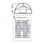 Coleman Green Sundome Tent - 2 Person