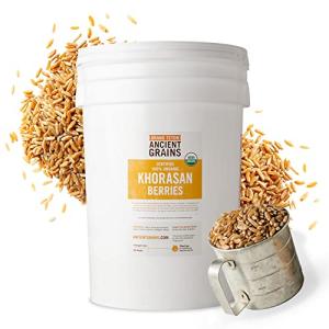 Organic Khorasan Wheat Berries - 43 lbs Bag