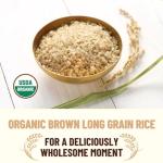 Brown Long Grain Rice in 6 Gallon Bucket