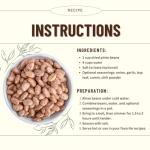 Organic Pinto Beans in 6-Gallon Bucket, 40LB