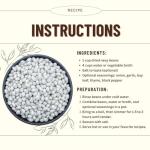Organic Navy Beans in 6G Bucket (40 lbs)