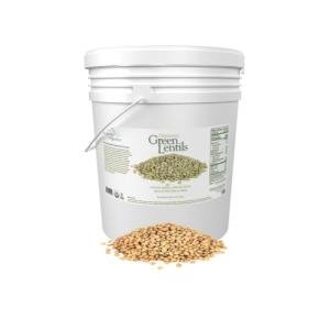 Organic Dried Green Lentils - 40 lb Bulk Bucket