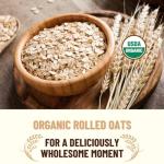 Organic Rolled Oats 6G Bucket - 23 LBS