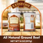 Keystone All Natural Ground Beef - Emergency Food