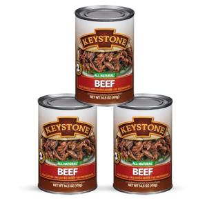 Keystone Meats Natural Heat & Serve Canned Beef
